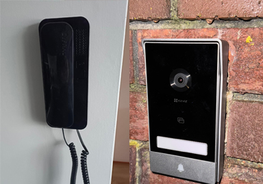 Montaż wideodomofonu w domu wolnostojącym przez firmę SmartIT